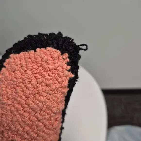 NWT Leykke Decor decorative pillow hang loose hand - Picture 2 of 11